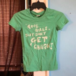 Abercrombie green T-shirt good girls just don’t...